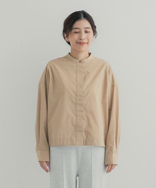 URBAN RESEARCH DOORS / アーバンリサーチ ドアーズ シャツ・ブラウス | 『UR TECH』Aircare ショートコクーンシャツ | 詳細29