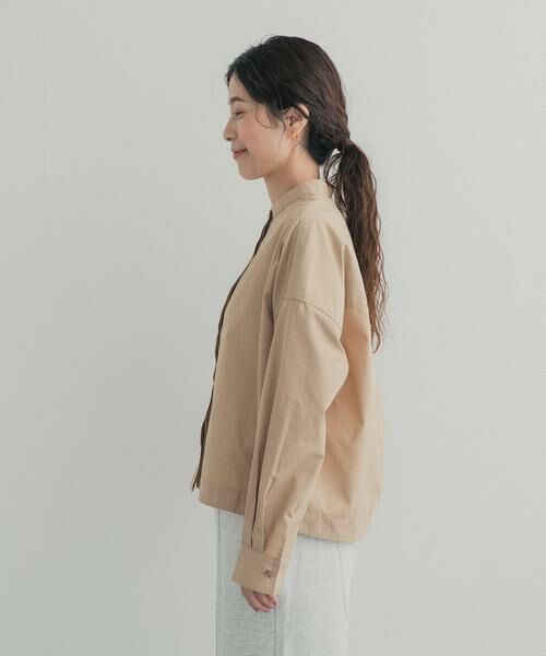 URBAN RESEARCH DOORS / アーバンリサーチ ドアーズ シャツ・ブラウス | 『UR TECH』Aircare ショートコクーンシャツ | 詳細30