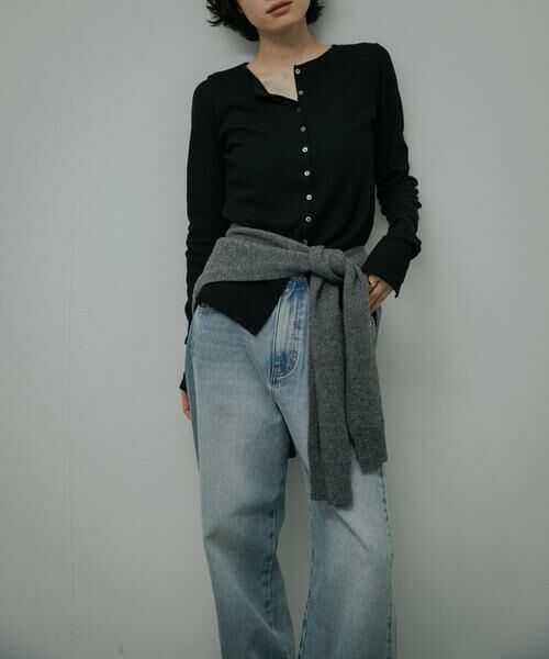 URBAN RESEARCH DOORS / アーバンリサーチ ドアーズ デニムパンツ | High-Rise Line Denim | 詳細1