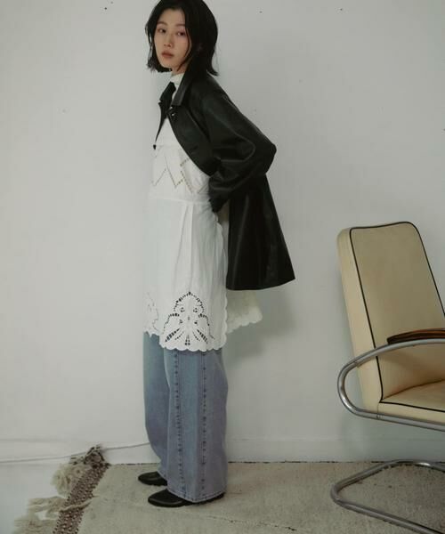 URBAN RESEARCH DOORS / アーバンリサーチ ドアーズ デニムパンツ | High-Rise Line Denim | 詳細5