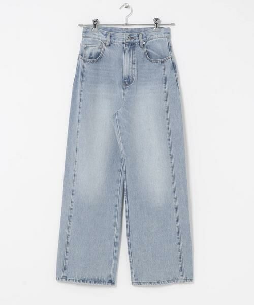 URBAN RESEARCH DOORS / アーバンリサーチ ドアーズ デニムパンツ | High-Rise Line Denim | 詳細7