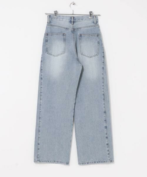 URBAN RESEARCH DOORS / アーバンリサーチ ドアーズ デニムパンツ | High-Rise Line Denim | 詳細9