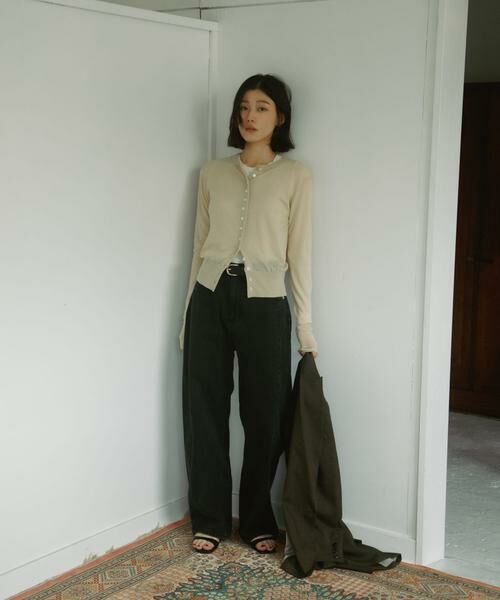 URBAN RESEARCH DOORS / アーバンリサーチ ドアーズ デニムパンツ | High-Rise Line Denim | 詳細13