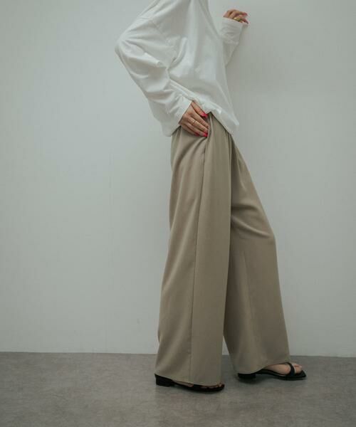 URBAN RESEARCH DOORS / アーバンリサーチ ドアーズ その他パンツ | Relax Easy Wide Pants | 詳細12