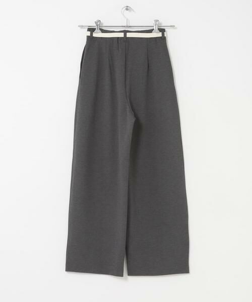 URBAN RESEARCH DOORS / アーバンリサーチ ドアーズ その他パンツ | ウエストリボンカットカーブパンツ | 詳細20