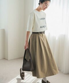 URBAN RESEARCH DOORS / アーバンリサーチ ドアーズ ロング・マキシ丈スカート | ストレッチチノスカート