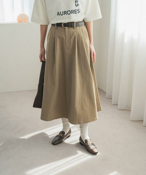 URBAN RESEARCH DOORS / アーバンリサーチ ドアーズ ロング・マキシ丈スカート | ストレッチチノスカート | 詳細8