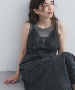 URBAN RESEARCH DOORS / アーバンリサーチ ドアーズ ワンピース | チェックキャミワンピース