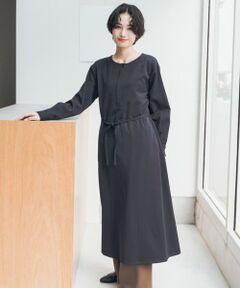 URBAN RESEARCH DOORS / アーバンリサーチ ドアーズ ワンピース | 『UR TECH』完声ヘンリーネックワンピース