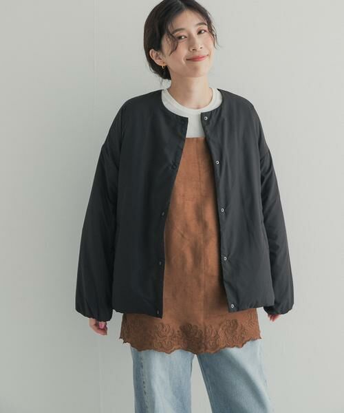 URBAN RESEARCH DOORS / アーバンリサーチ ドアーズ ブルゾン | 『UR TECH』撥水ポケッタブル中綿ブルゾン | 詳細3