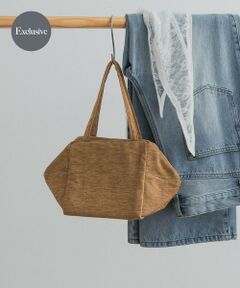 URBAN RESEARCH DOORS / アーバンリサーチ ドアーズ ハンドバッグ | 『別注』beej×DOORS　シェニールハンドバッグ