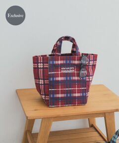 URBAN RESEARCH DOORS / アーバンリサーチ ドアーズ トートバッグ | 『別注』beej×DOORS　チェックトートバッグ