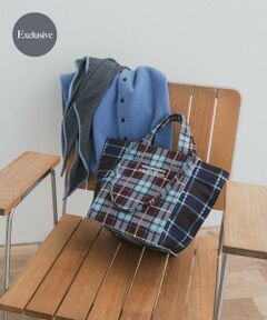 URBAN RESEARCH DOORS / アーバンリサーチ ドアーズ トートバッグ | 『別注』beej×DOORS　チェックトートバッグ