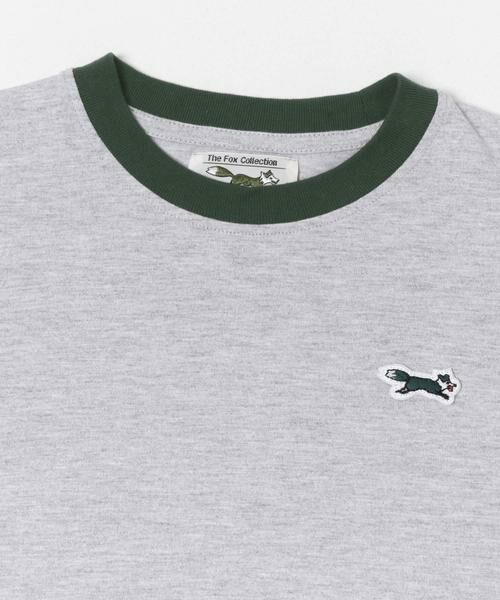 URBAN RESEARCH DOORS / アーバンリサーチ ドアーズ トップス | 『別注』PENNEYS×DOORS　THE FOX 配色ロングスリーブTシャツ(KIDS) | 詳細4