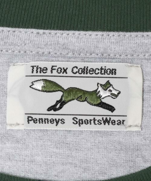 URBAN RESEARCH DOORS / アーバンリサーチ ドアーズ トップス | 『別注』PENNEYS×DOORS　THE FOX 配色ロングスリーブTシャツ(KIDS) | 詳細8