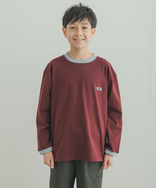 URBAN RESEARCH DOORS / アーバンリサーチ ドアーズ トップス | 『150サイズ』『別注』PENNEYS×DOORS　THE FOX配色ロングスリーブTシャツ(KIDS) | 詳細1