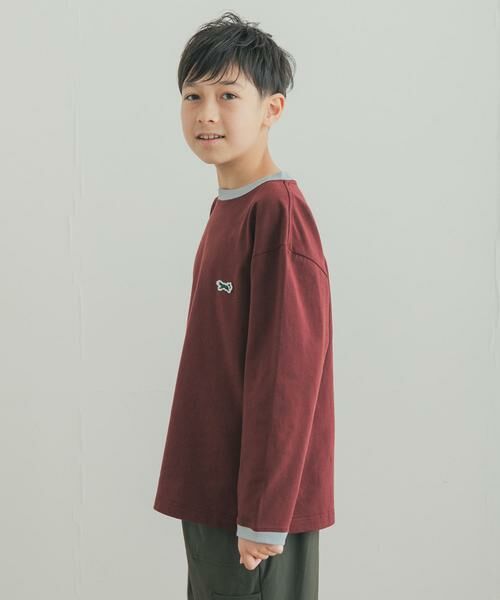 URBAN RESEARCH DOORS / アーバンリサーチ ドアーズ トップス | 『150サイズ』『別注』PENNEYS×DOORS　THE FOX配色ロングスリーブTシャツ(KIDS) | 詳細2