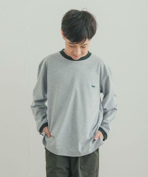 URBAN RESEARCH DOORS / アーバンリサーチ ドアーズ トップス | 『150サイズ』『別注』PENNEYS×DOORS　THE FOX配色ロングスリーブTシャツ(KIDS) | 詳細10