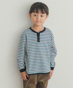 URBAN RESEARCH DOORS / アーバンリサーチ ドアーズ トップス | 『150サイズあり』ワッフルボーダーロングTシャツ(KIDS)