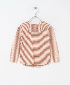 URBAN RESEARCH DOORS / アーバンリサーチ ドアーズ トップス | 『150サイズあり』メローフリルリブカラーTシャツ(KIDS)