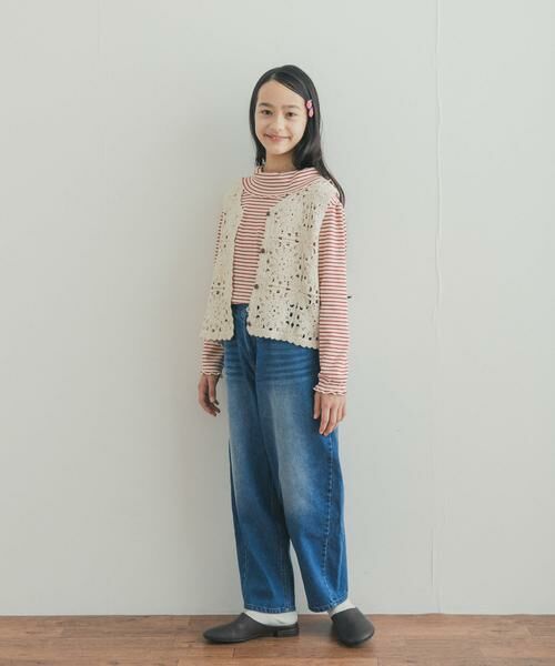 URBAN RESEARCH DOORS / アーバンリサーチ ドアーズ ニット・セーター | 『150サイズ』クロシェベスト(KIDS) | 詳細6