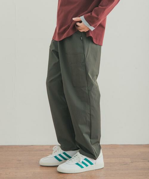 URBAN RESEARCH DOORS / アーバンリサーチ ドアーズ パンツ | 『150サイズ』テックイージードロストカーゴパンツ(KIDS)（カーキ）