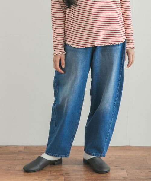 URBAN RESEARCH DOORS / アーバンリサーチ ドアーズ パンツ | 『150サイズ』バレルパンツ(KIDS) | 詳細1