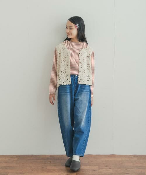 URBAN RESEARCH DOORS / アーバンリサーチ ドアーズ パンツ | 『150サイズ』バレルパンツ(KIDS) | 詳細4