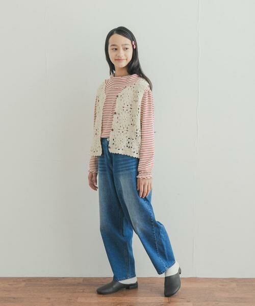 URBAN RESEARCH DOORS / アーバンリサーチ ドアーズ パンツ | 『150サイズ』バレルパンツ(KIDS) | 詳細5