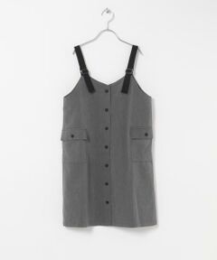 URBAN RESEARCH DOORS / アーバンリサーチ ドアーズ ワンピース | 『150サイズ』配色釦ジャンスカ(KIDS)
