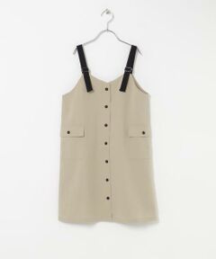 URBAN RESEARCH DOORS / アーバンリサーチ ドアーズ ワンピース | 『150サイズ』配色釦ジャンスカ(KIDS)