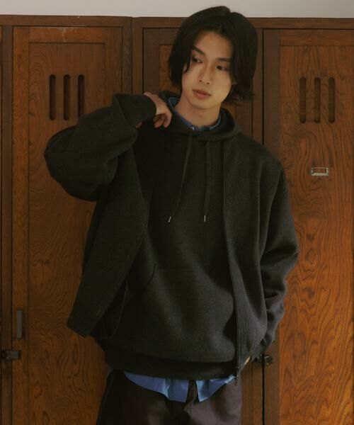 URBAN RESEARCH DOORS / アーバンリサーチ ドアーズ ブルゾン | CottonCashmere ZipBlouson | 詳細8