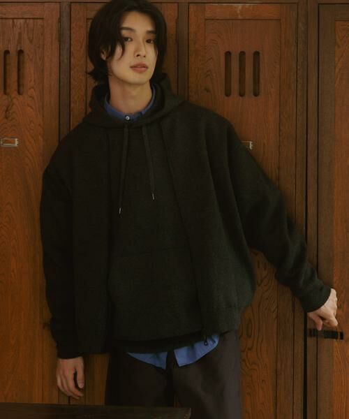 URBAN RESEARCH DOORS / アーバンリサーチ ドアーズ ブルゾン | CottonCashmere ZipBlouson | 詳細10