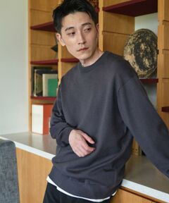 URBAN RESEARCH DOORS / アーバンリサーチ ドアーズ ニット・セーター | 『UR TECH』200日ニット クルーネック
