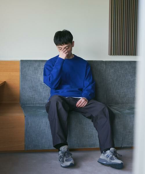 URBAN RESEARCH DOORS / アーバンリサーチ ドアーズ ニット・セーター | 『UR TECH』200日ニット クルーネック | 詳細13