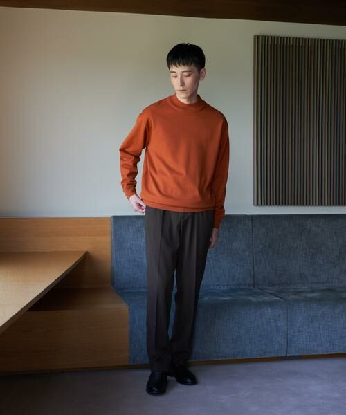 URBAN RESEARCH DOORS / アーバンリサーチ ドアーズ ニット・セーター | 『UR TECH』200日ニット モックネック | 詳細4