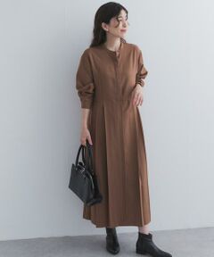 URBAN RESEARCH DOORS / アーバンリサーチ ドアーズ ワンピース | 『UR TECH』サイドプリーツ切替ワンピース