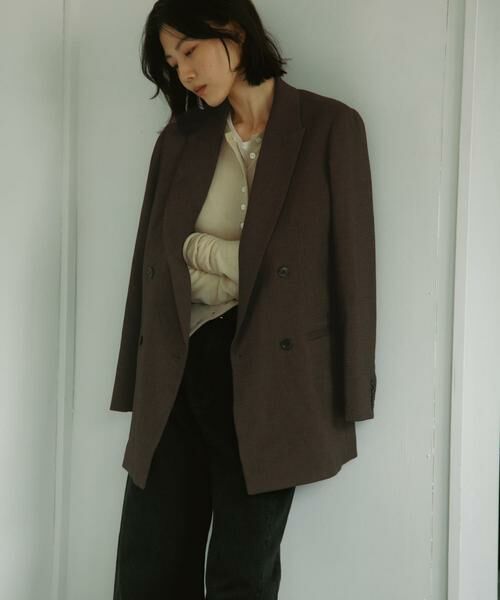 URBAN RESEARCH DOORS / アーバンリサーチ ドアーズ その他アウター | Melange Tweed Jacket | 詳細2