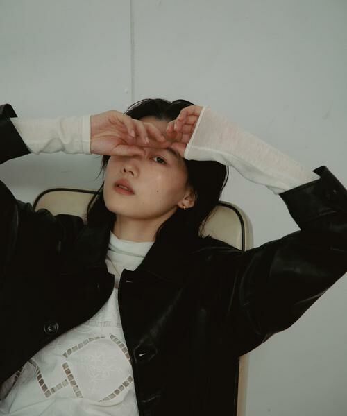 URBAN RESEARCH DOORS / アーバンリサーチ ドアーズ レザーブルゾン・ジャケット | Sheep Leather Jacket | 詳細2