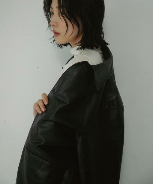 URBAN RESEARCH DOORS / アーバンリサーチ ドアーズ レザーブルゾン・ジャケット | Sheep Leather Jacket | 詳細3