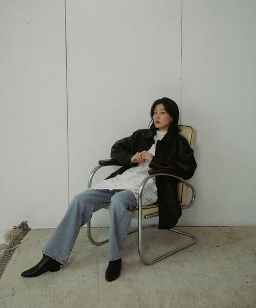URBAN RESEARCH DOORS / アーバンリサーチ ドアーズ レザーブルゾン・ジャケット | Sheep Leather Jacket | 詳細6