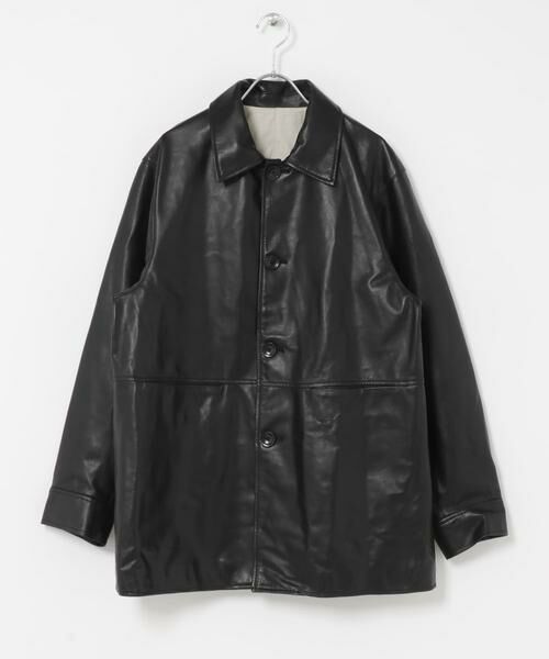 URBAN RESEARCH DOORS / アーバンリサーチ ドアーズ レザーブルゾン・ジャケット | Sheep Leather Jacket | 詳細7
