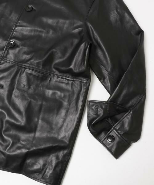 URBAN RESEARCH DOORS / アーバンリサーチ ドアーズ レザーブルゾン・ジャケット | Sheep Leather Jacket | 詳細8