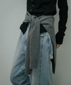 URBAN RESEARCH DOORS / アーバンリサーチ ドアーズ マフラー・ショール・スヌード・ストール | Wool Knit Shoulder Stole