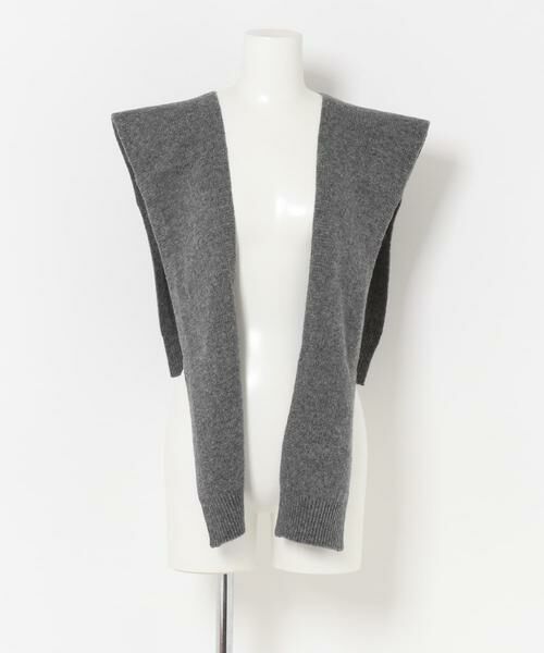 URBAN RESEARCH DOORS / アーバンリサーチ ドアーズ マフラー・ショール・スヌード・ストール | Wool Knit Shoulder Stole | 詳細15