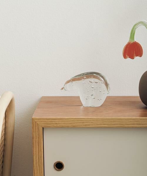 URBAN RESEARCH DOORS / アーバンリサーチ ドアーズ インテリア・インテリア雑貨 | DETAIL　GLASS OBJET Polar Bear S | 詳細1