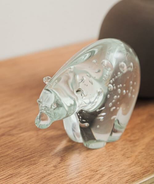 URBAN RESEARCH DOORS / アーバンリサーチ ドアーズ インテリア・インテリア雑貨 | DETAIL　GLASS OBJET Polar Bear S | 詳細2