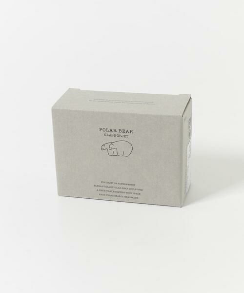 URBAN RESEARCH DOORS / アーバンリサーチ ドアーズ インテリア・インテリア雑貨 | DETAIL　GLASS OBJET Polar Bear S | 詳細8