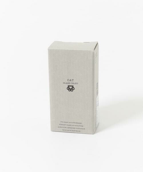 URBAN RESEARCH DOORS / アーバンリサーチ ドアーズ インテリア・インテリア雑貨 | DETAIL　GLASS OBJET CAT Clear | 詳細4