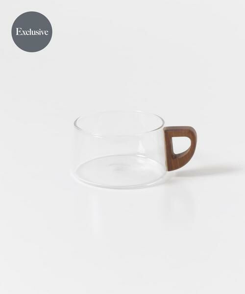 URBAN RESEARCH DOORS / アーバンリサーチ ドアーズ グラス・マグカップ | 『別注』a.depeche×DOORS LIVING PRODUCTS　noon cup（クリア）